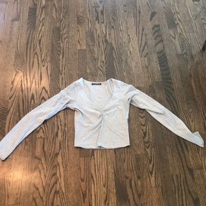Grey brandy Melville long sleeve